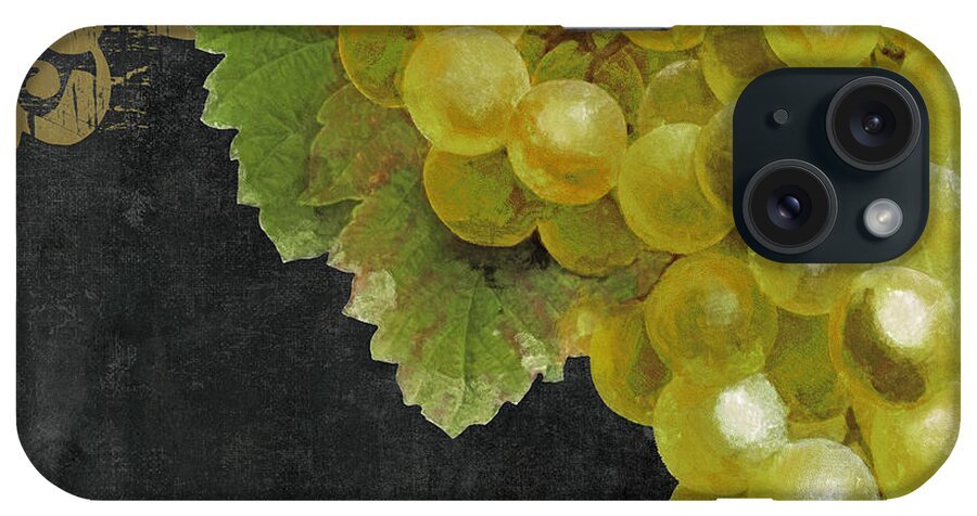 Grapes iPhone Case featuring the painting Melange Green Grapes by Mindy Sommers