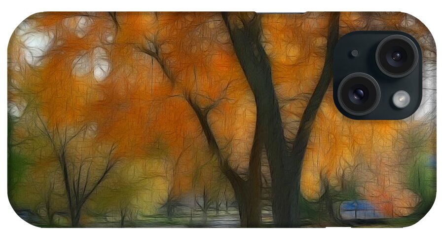 Autumn iPhone Case featuring the photograph Memory of an Autumn Day by Lyle Hatch