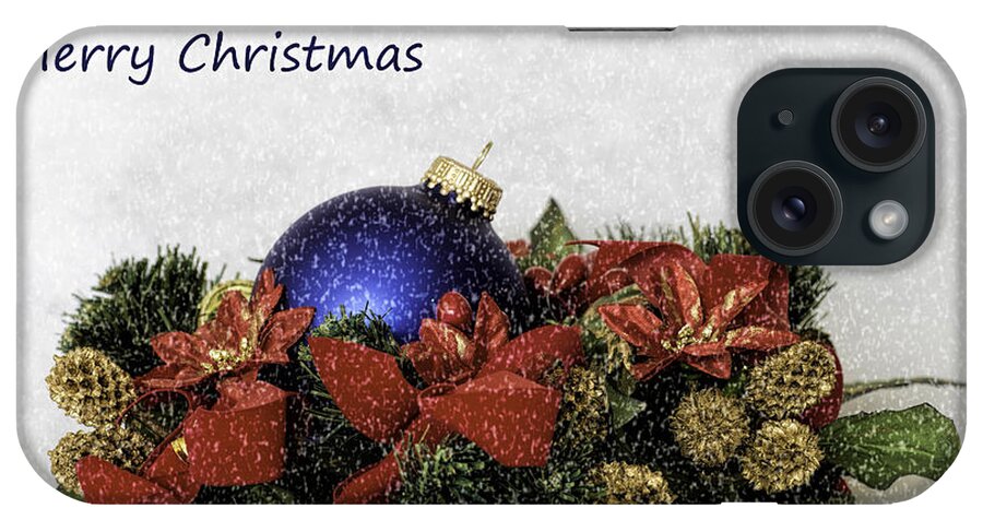 iPhone Case featuring the photograph Merry Christmas by Richard Macquade