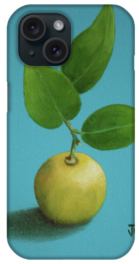 Mexican Lime iPhone Case featuring the painting Mexican Lime by Jimmie Bartlett
