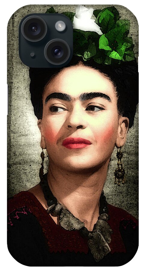 Painter iPhone Case featuring the photograph Mexicanas - Frida Kahlo by Marisol VB