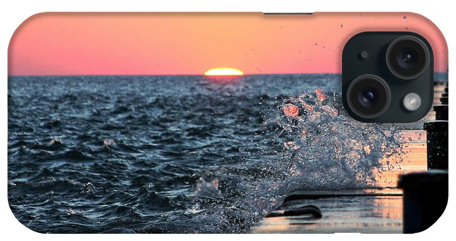 Splash iPhone Case featuring the photograph Michigan Summer Sunset by Bruce Patrick Smith
