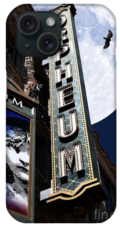 San Francisco iPhone Case featuring the photograph Midnight at The Orpheum - San Francisco California - 5D17991 by Wingsdomain Art and Photography