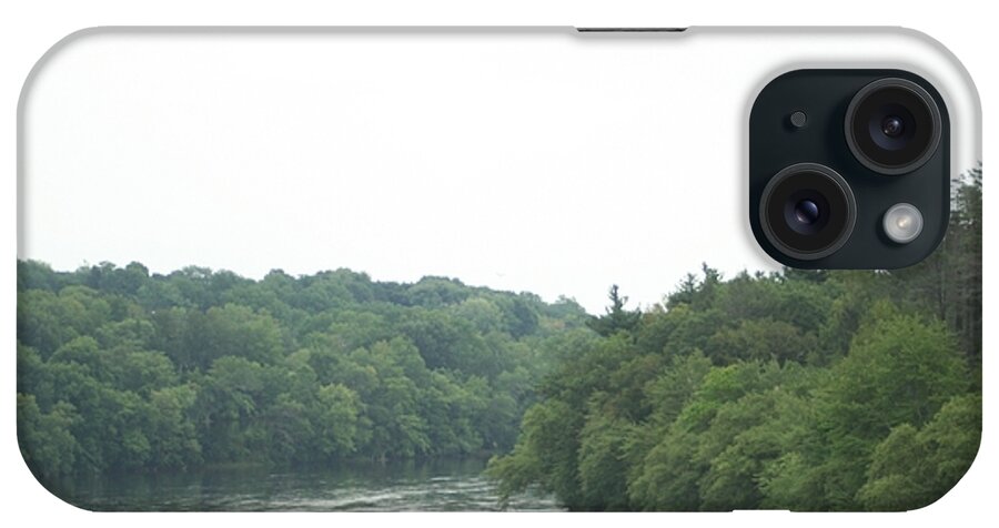 Photo iPhone Case featuring the photograph Mighty Merrimack River by Barbara S Nickerson