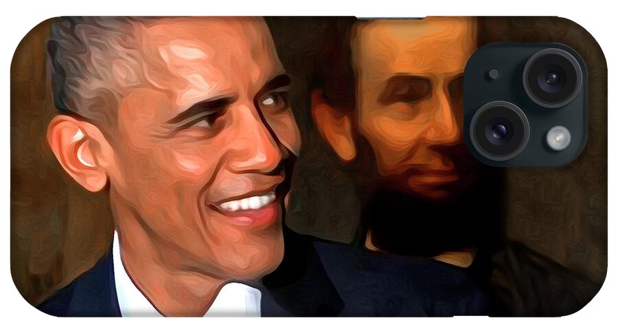 Barack Obama iPhone Case featuring the digital art Miles To Go Before I Sleep by Joe Paradis