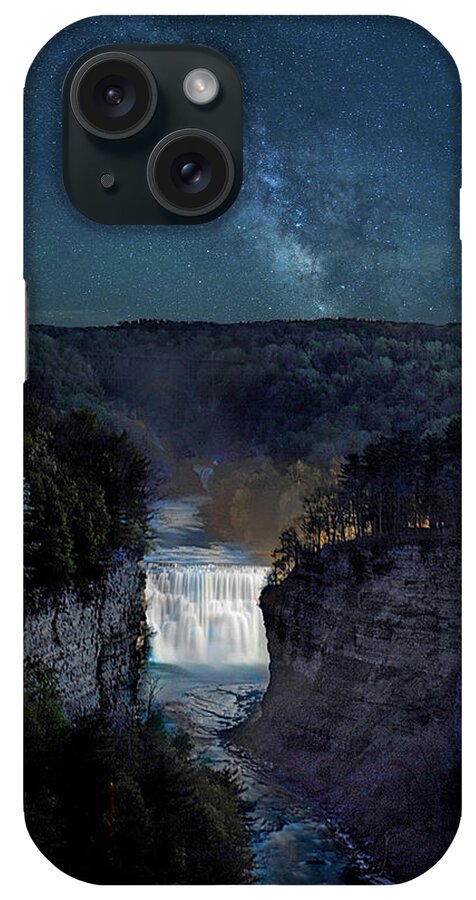Milky Way iPhone Case featuring the photograph Milky Way At Inspiration Point by Joe Granita