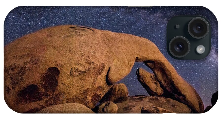 Arch Rock iPhone Case featuring the photograph Milky Way Over Arch Rock by James Capo