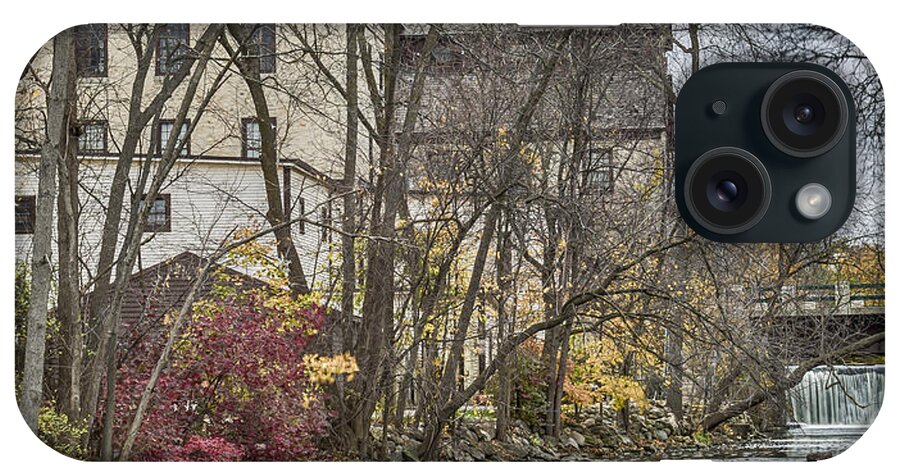 Cedarburg Mill iPhone Case featuring the photograph Mill Falls by Jeffrey Ewig
