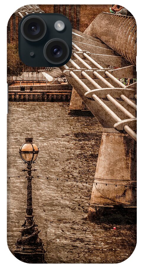 England iPhone Case featuring the photograph London, England - Millennium Bridge by Mark Forte