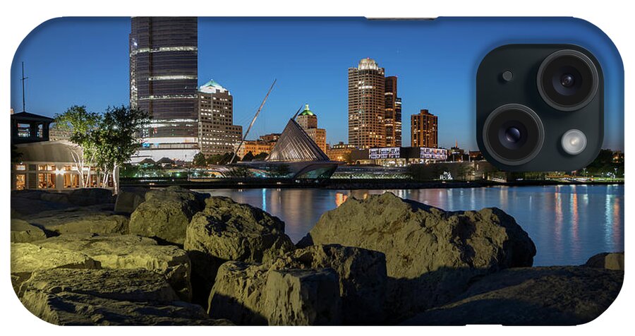 Milwaukee iPhone Case featuring the photograph Milwaukee at the Lake by James Meyer