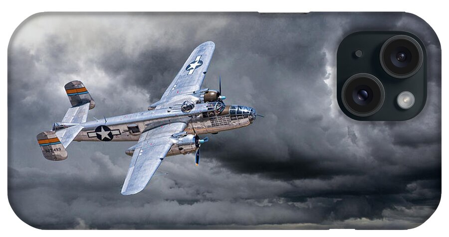 B25 iPhone Case featuring the photograph Miss Mitchell by Steve Lucas