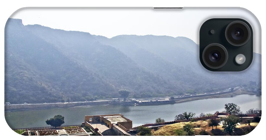 Maota Lake And Garden iPhone Case featuring the photograph Mist on the Hills by Elena Perelman