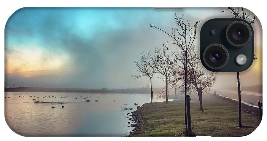 Dslr iPhone Case featuring the photograph Mist over the tarn by Mariusz Talarek