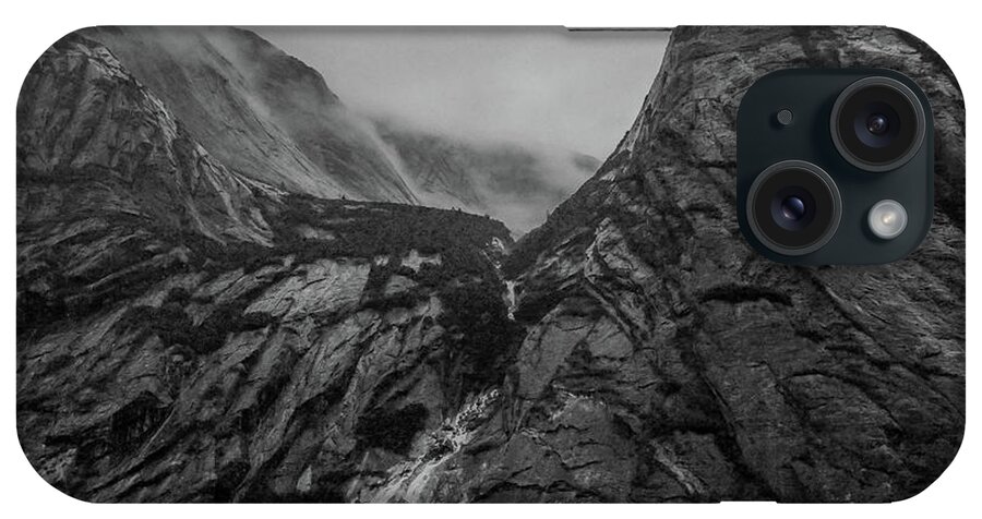 Landscape iPhone Case featuring the photograph Misty Fjord by Jason Brooks