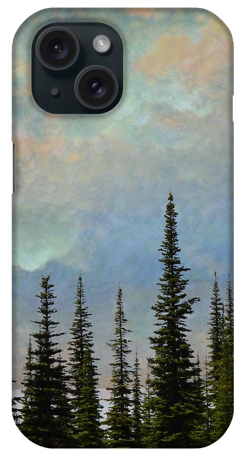 Landscape iPhone Case featuring the photograph Misty Morn by Ed Hall
