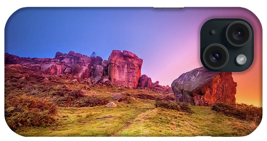 Airedale iPhone Case featuring the photograph Misty morning in Ilkley by Mariusz Talarek