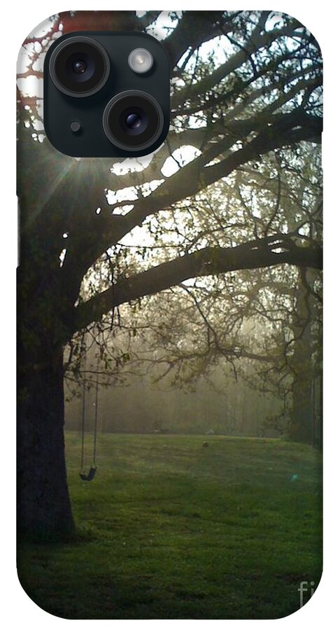 Mist iPhone Case featuring the photograph MIsty Morning by Nadine Rippelmeyer