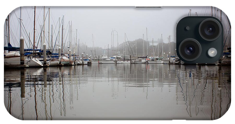 Moss iPhone Case featuring the photograph Misty Morning Panoramic by Deana Glenz