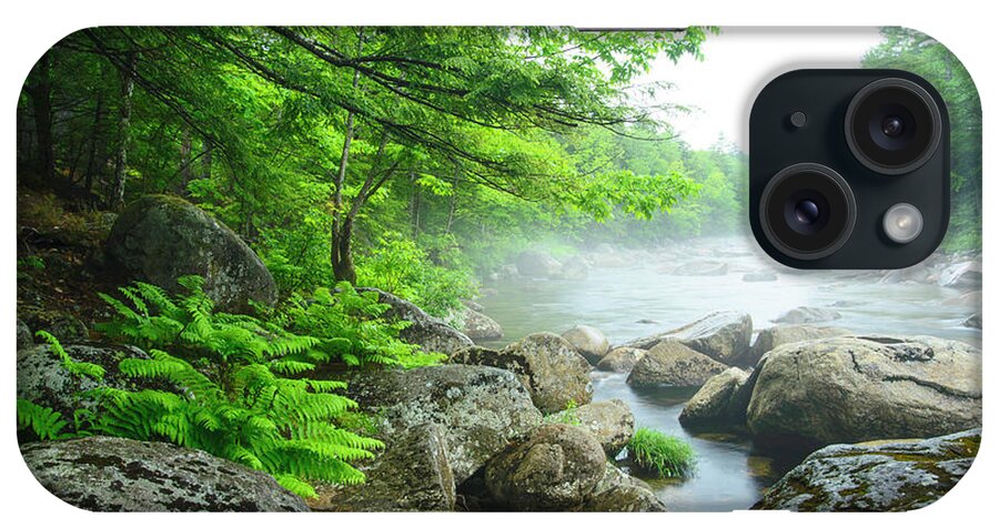 Water iPhone Case featuring the photograph Misty Waters by Alana Ranney