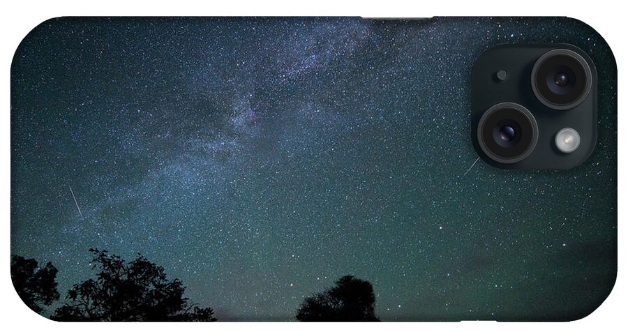 Stars iPhone Case featuring the photograph Moab Meteors by Darren White