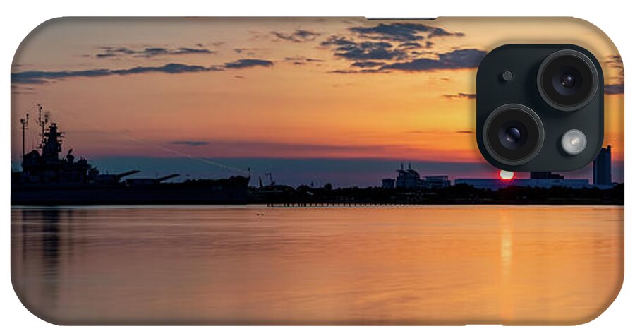 Sunset iPhone Case featuring the photograph Mobile Bay Sunset by Brad Boland