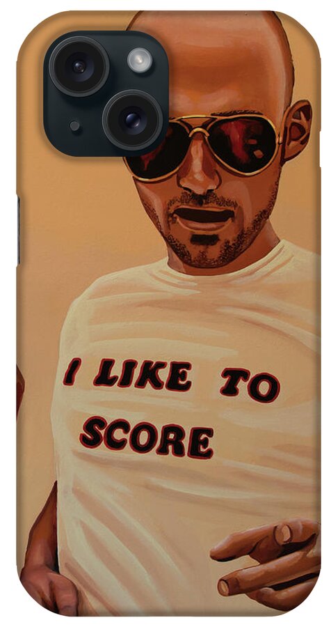 Moby iPhone Case featuring the painting Moby Painting by Paul Meijering