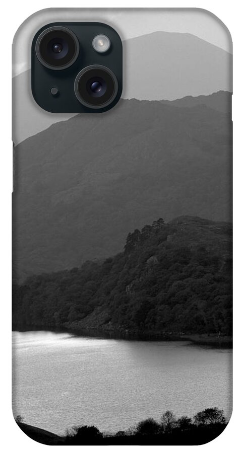 Landscape iPhone Case featuring the photograph Moel Hebog and Llyn Gwynant by Peter OReilly