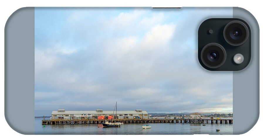 Monterey iPhone Case featuring the photograph Monterey's Commercial Wharf by Derek Dean