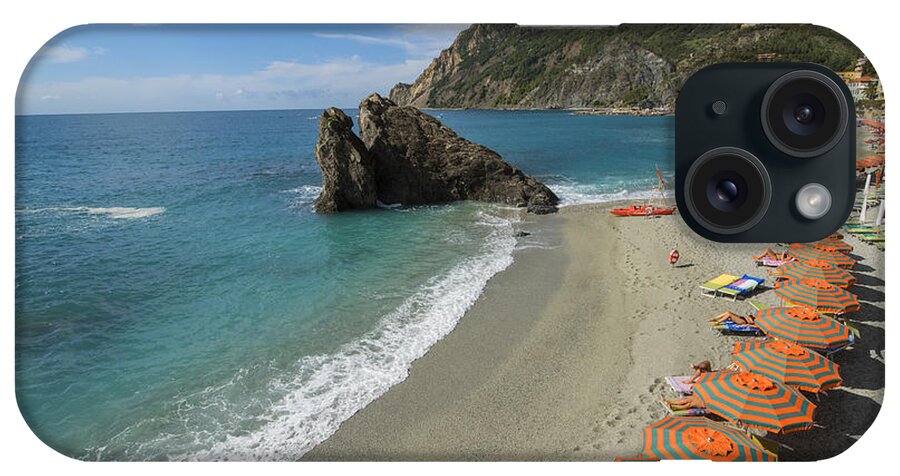 Monterosso iPhone Case featuring the photograph Monterosso Beach Day by Brad Scott