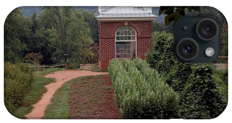 Usa iPhone Case featuring the photograph Monticello Vegetable Garden Pavilion by LeeAnn McLaneGoetz McLaneGoetzStudioLLCcom