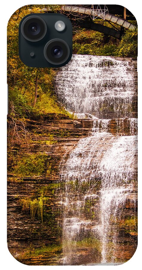 Montour Falls iPhone Case featuring the photograph Montour Falls by Mindy Musick King
