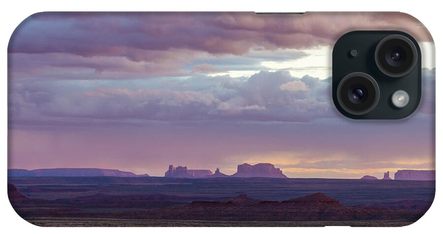  iPhone Case featuring the photograph Monument Valley by Bryan Xavier