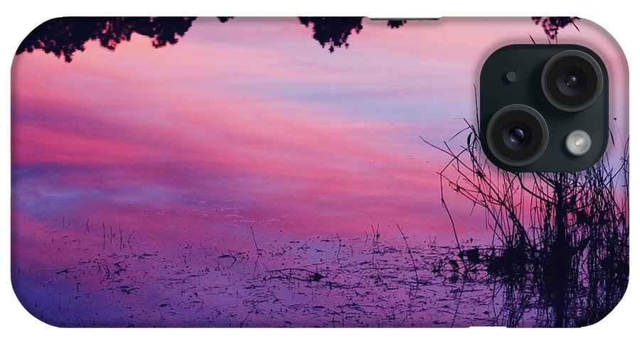  iPhone Case featuring the photograph Mood Lake by Elizabeth Harllee