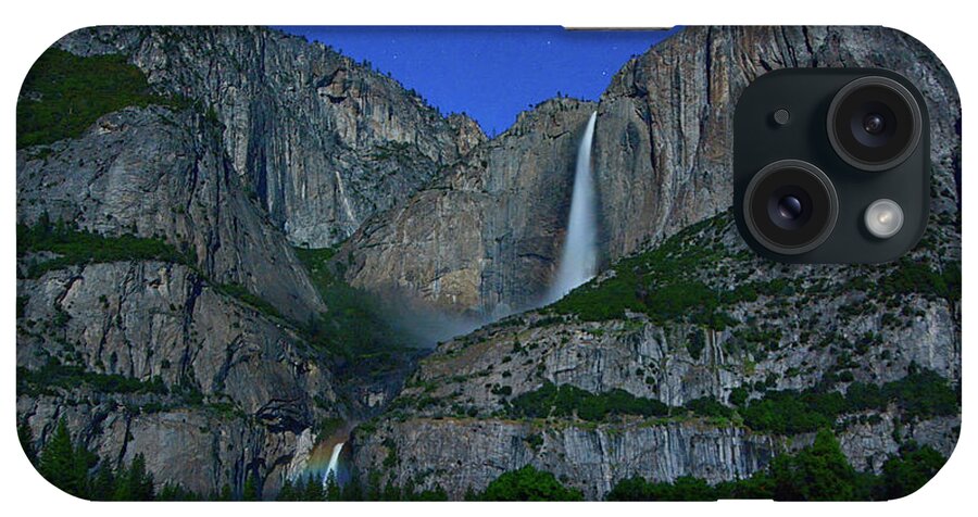 Yosemite Moonbow iPhone Case featuring the photograph Moonbow Yosemite Falls by Raymond Salani III