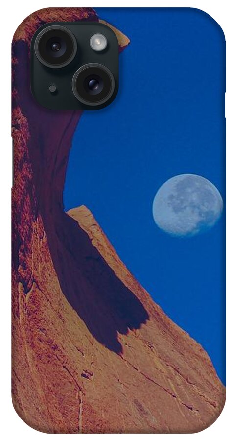 Moon iPhone Case featuring the photograph Moonscape by Carl Moore