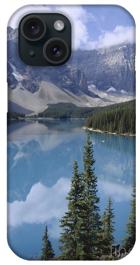 Canada iPhone Case featuring the photograph Moraine Lake Canada by Rudi Prott