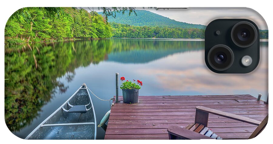 Cottage iPhone Case featuring the photograph Morning Coffee... by Ian Sempowski