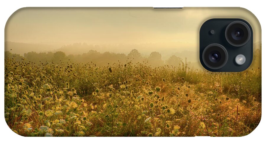 Lora iPhone Case featuring the photograph Morning Dew at Kendall Hills by Ann Bridges