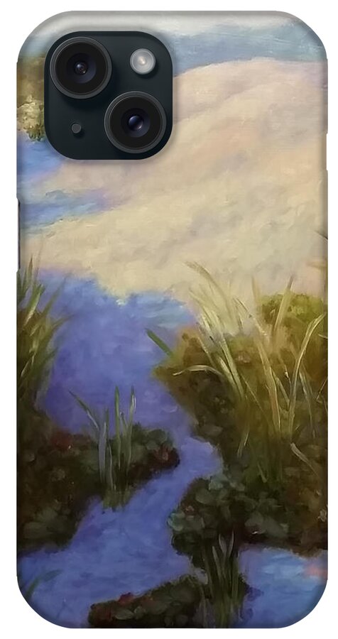  iPhone Case featuring the painting Morning Dune 2 by Beth Johnston