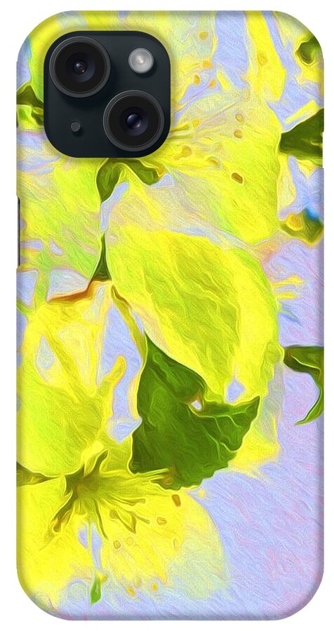 Floral iPhone Case featuring the photograph Morning Floral by Kathy Bassett
