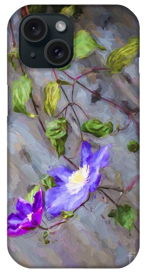 Flowers iPhone Case featuring the photograph Morning glory by Sheila Smart Fine Art Photography