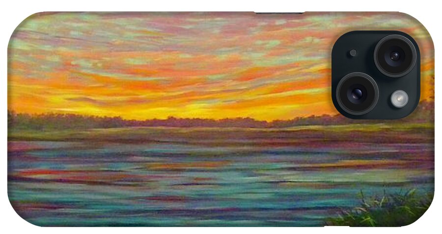 Morning iPhone Case featuring the painting Southern Sunrise by Jeanette Jarmon