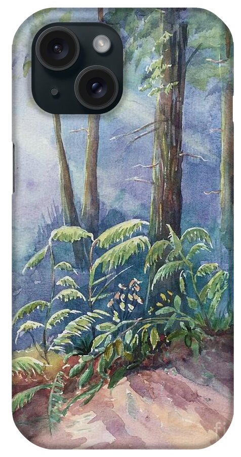 Morning Light iPhone Case featuring the painting Morning Light by Watercolor Meditations