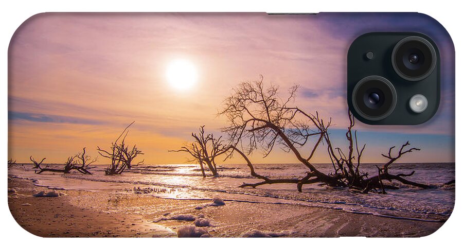 Sea iPhone Case featuring the photograph Morning On Boneyard Beach by Steven Ainsworth