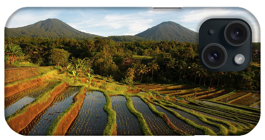Jatiluwih iPhone Case featuring the photograph Morning on the Terrace by Andrew Kumler