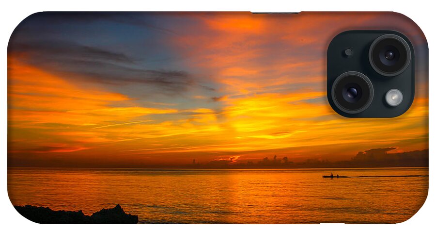 Boat iPhone Case featuring the photograph Morning on the Water by Tom Claud