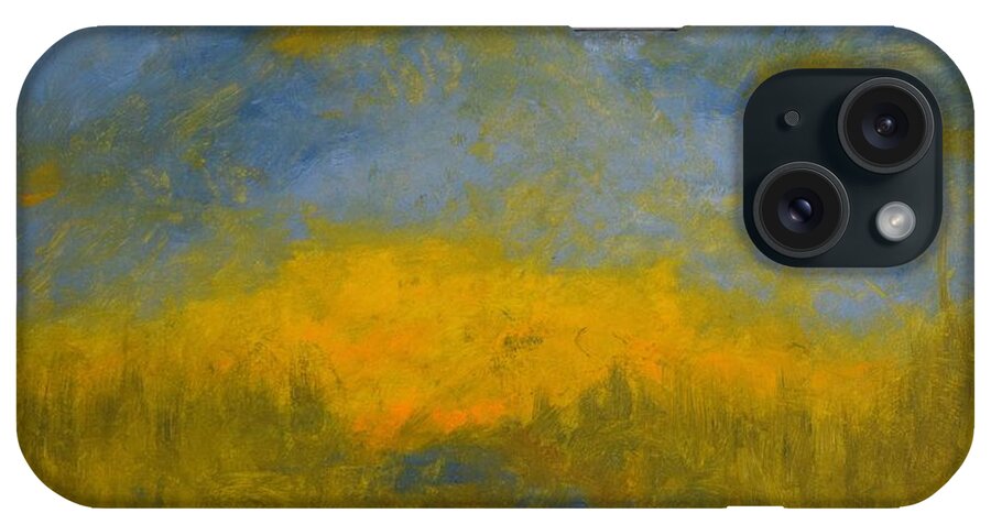  iPhone Case featuring the painting Morning Peace by Barrie Stark