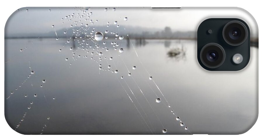 Nw Landscape iPhone Case featuring the digital art Morning Pearls by I'ina Van Lawick