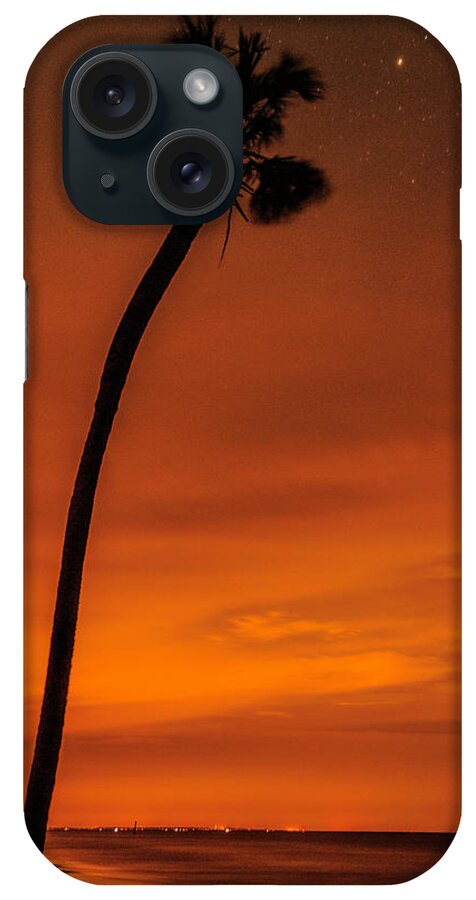 Palm Trees iPhone Case featuring the photograph Morning Transition by Kevin Senter