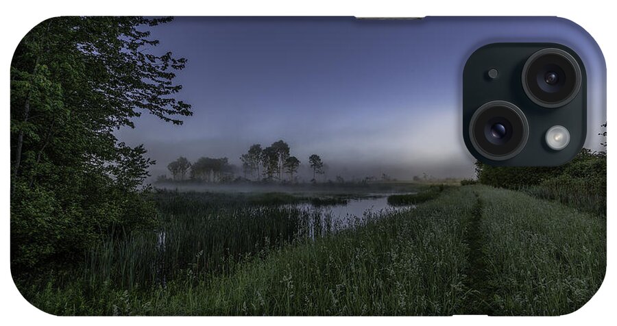 Fog iPhone Case featuring the photograph Morning Walk by Everet Regal